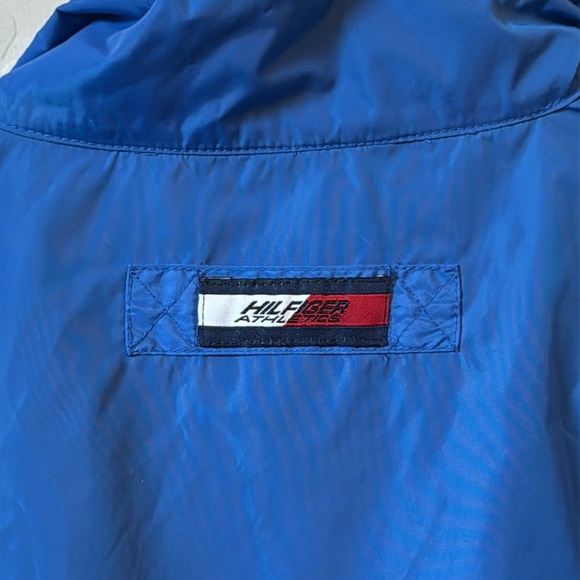 Vintage 90s Tommy Hilfiger Athletics Windbreaker Jacket Size M - Picture 12 of 12